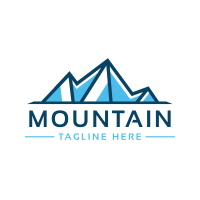 Professional Mountain Letter M Logo