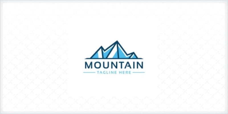 Professional Mountain Letter M Logo