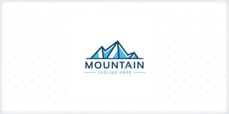 Professional Mountain Letter M Logo