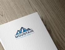 Professional Mountain Letter M Logo Screenshot 1