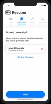 Resume Builder - SwiftUI source code Screenshot 10