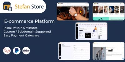 Stefan Store - Ecommerce Shopping Platform