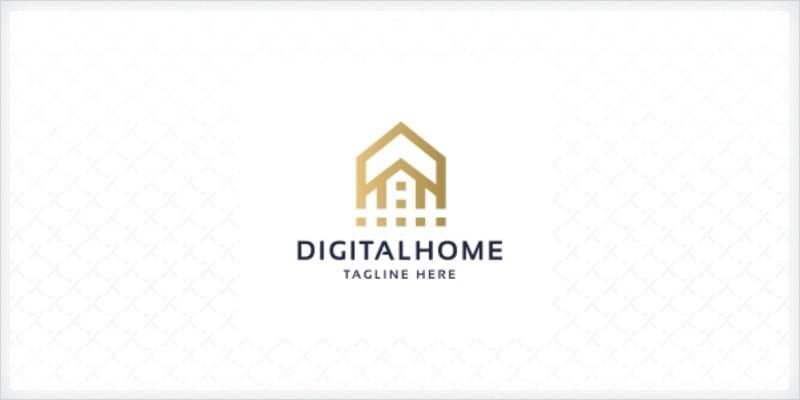 Professional Digital Home Logo