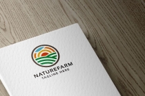Professional Nature Farm Logo Screenshot 1