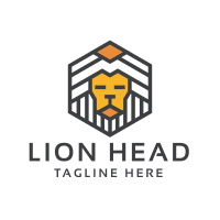 Professional Lion Head Logo