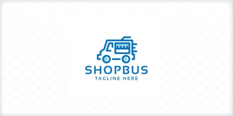 Professional Shop Bus Logo