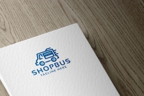 Professional Shop Bus Logo Screenshot 1