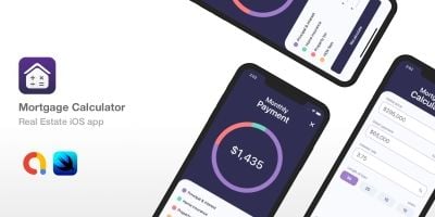 Mortgage Calculator - SwiftUI Real Estate iOS