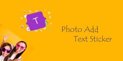 Photo Add Text & Sticker Edit - Source Code