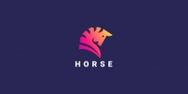 Horse Modern Logo Screenshot 2