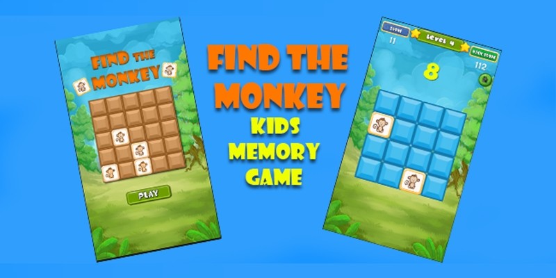 Find the Monkey - Kids Memory Game - Unity3d