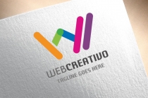Letter W - Web Creativo Logo Screenshot 2