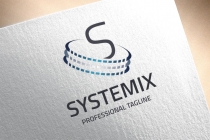 Letter S - Systemix Logo Screenshot 2