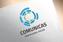 Letter C - Communication Network Logo Screenshot 4