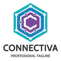 Letter C - Connectiva Logo