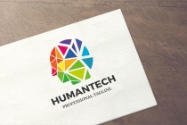 Professional Human Tech Logo Screenshot 1