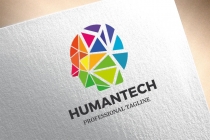 Professional Human Tech Logo Screenshot 2