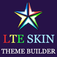 LTE Skin - AdminLTE3 Theme Builder