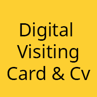 Digital Business Card - Personal Portfolio HTML