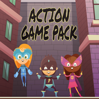 Action Game Pack - 9 Buildbox Games