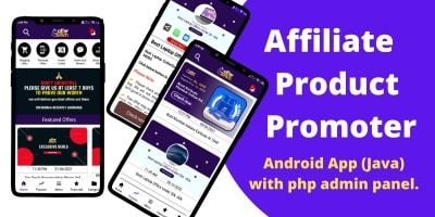 Affiliate Product Promoter App For Android