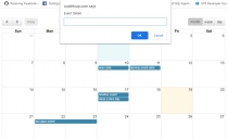 PHP Event Calendar using jQuery & MySQL Screenshot 1