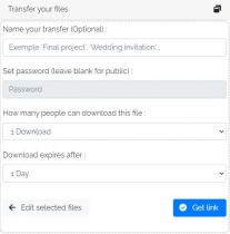 OukaTransfer - Files Sharing Platform Screenshot 8