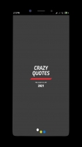 Crazy Quotes- Full Featured App Android Java Screenshot 3