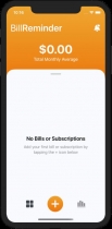 Bill Reminder - SwiftUI iOS App Source Code Screenshot 4