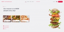Yummy - Fast Food Restaurant PHP Script Screenshot 1
