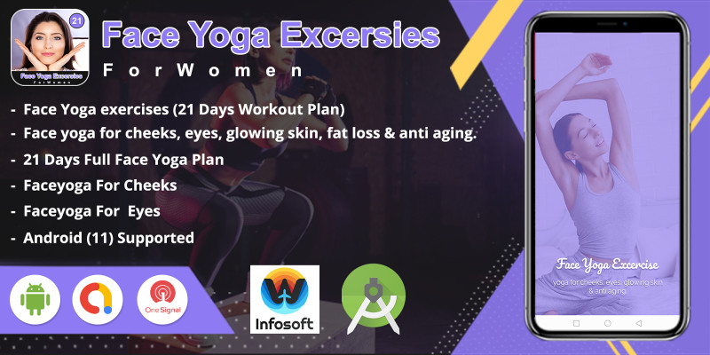 Android Face Yoga Excersies - 21 Days