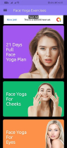 Android Face Yoga Excersies - 21 Days Screenshot 5