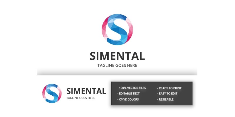 Simental -Letter S Logo