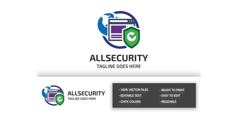 All Security Logo Template