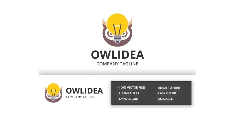Owl Idea Logo