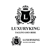 Luxury King - Letter L Logo