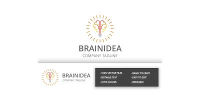 Brain Idea Logo