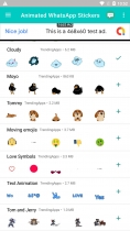 Animated WhatsApp Stickers For Android Screenshot 1