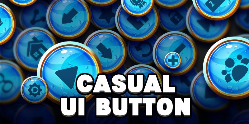 Casual UI Buttons 1