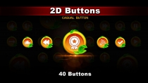 Casual UI Buttons 2 Screenshot 2