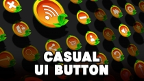 Casual UI Buttons 2 Screenshot 5