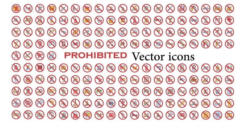 Prohibited Vector Pack