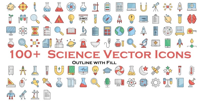 Science Icons Pack