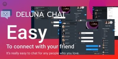 Deluna Chat With NestJS ReactJS 
