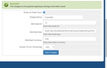 Paywallet - WHMCS Payment Module Screenshot 1
