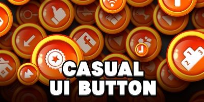 Casual UI Button 3