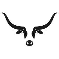 Scottish Highland Cow Logo Template 
