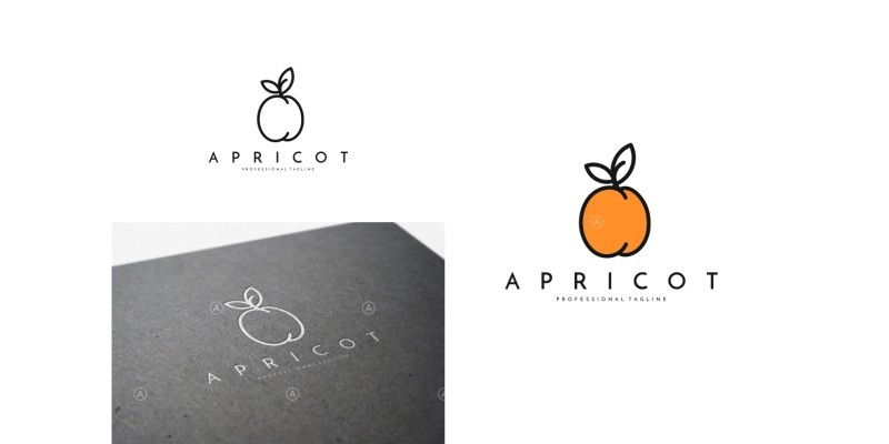 Apricot Logo Template