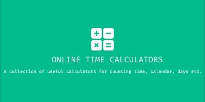 React Time Calculators