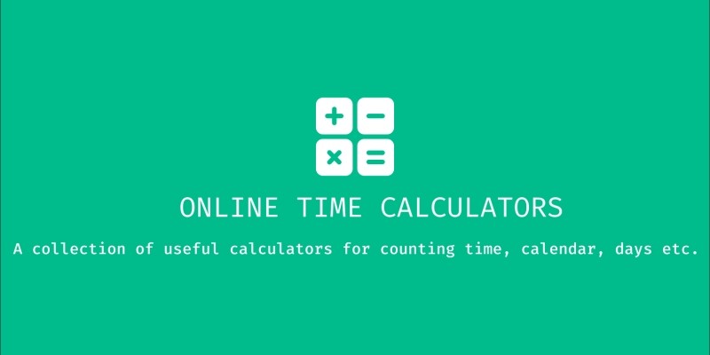 React Time Calculators